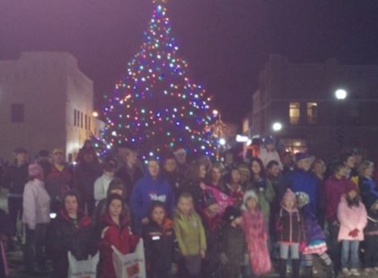 The Stevens Point Christmas tree The Stevens Point Christmas tree