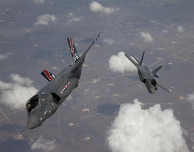 File photo of the F-35 Lightning II planes arriving at Edwards Air Force Base in California File photo of the F-35 Lightning II planes arriving at Edwards Air Force Base in California