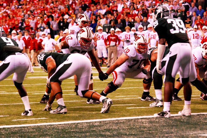 Wisconsin and Michigan State meet in the inaugural Big Ten Championship game at Lucas Oil Stadium December 3, 2011. The Badgers won 42-39. Photos by Sean Patrick Duross.