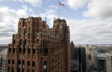 The downtown Detroit skyline is seen November 11, 2009 The downtown Detroit skyline is seen November 11, 2009