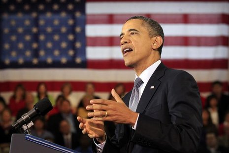 U.S. President Obama speaks about the economy and a payroll tax cut compromise at Osawatomie High School in Kansas U.S. President Obama speaks about the economy and a payroll tax cut compromise at Osawatomie High School in Kansas