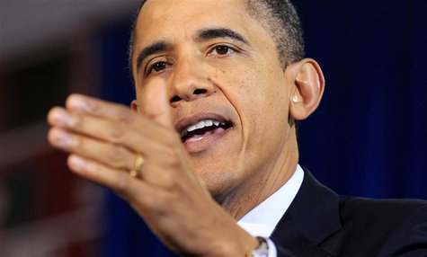 President Obama speaks about the economy and a payroll tax cut compromise at Osawatomie High School in Kansas President Obama speaks about the economy and a payroll tax cut compromise at Osawatomie High School in Kansas