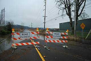 Road Closed Due to High Water Road Closed Due to High Water