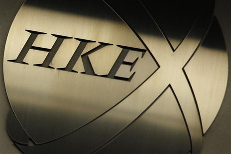 The company logo of Hong Kong Exchange & Clearing Ltd is displayed in Hong Kong The company logo of Hong Kong Exchange & Clearing Ltd is displayed in Hong Kong