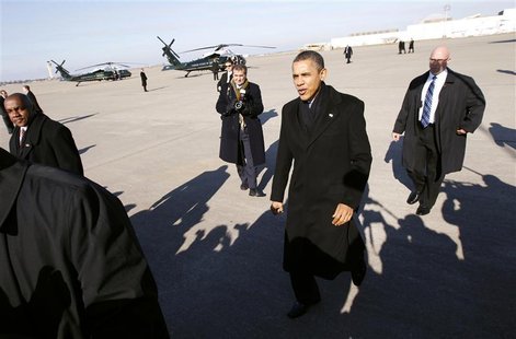 U.S. President Barack Obama arrives in Kansas City U.S. President Barack Obama arrives in Kansas City