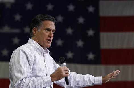 Romney answers a question at a town hall meeting at the Diamond V South Plant in Cedar Rapids, Iowa Romney answers a question at a town hall meeting at the Diamond V South Plant in Cedar Rapids, Iowa