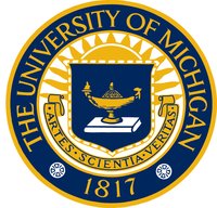 The University of Michigan logo is shown in a stock image.  