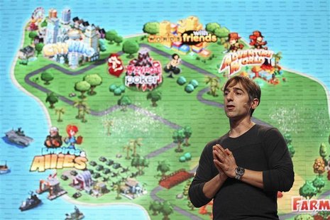 Zynga CEO Mark Pincus speaks at the Zynga Unleashed event in San Francisco Zynga CEO Mark Pincus speaks at the Zynga Unleashed event in San Francisco