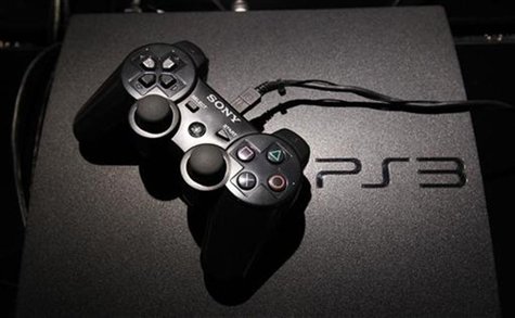 Sony's PlayStation 3 gaming console is displayed at an electronic shop in Tokyo Sony's PlayStation 3 gaming console is displayed at an electronic shop in Tokyo