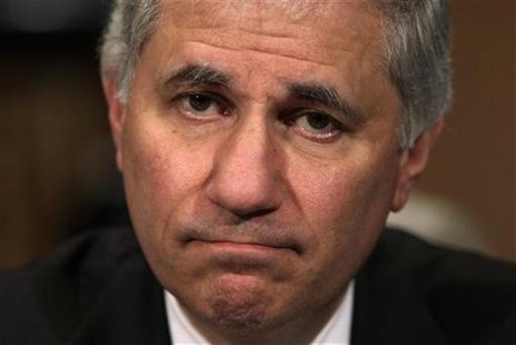 Martin Gruenberg attends the Senate Banking, Housing and Urban Affairs committee hearing in Washington