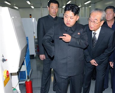 Kim Jong-un, son of North Korean leader Kim Jong-il, visits Mokran Video Company in Pyongyang Kim Jong-un, son of North Korean leader Kim Jong-il, visits Mokran Video Company in Pyongyang