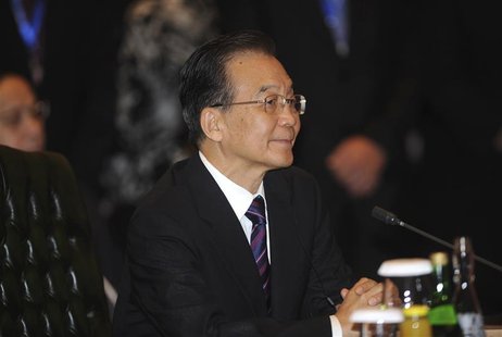 Chinese Premier Wen attends the ASEAN- China Commemorative Summit in Nusa Dua on the Indonesian island of Bali