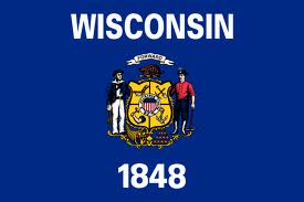State of Wisconsin flag (courtesy of Wikipedia) State of Wisconsin flag (courtesy of Wikipedia)