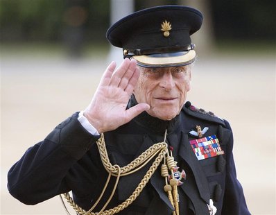 File photo of Britain's Prince Philip arriving on the eve of his birthday to take the salute of the Household Division Beating Retreat on Ho File photo of Britain's Prince Philip arriving on the eve of his birthday to take the salute of the Household Division Beating Retreat on Ho