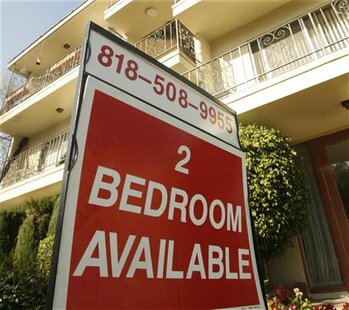 Sign at rental housing apartment in Los Angeles Sign at rental housing apartment in Los Angeles