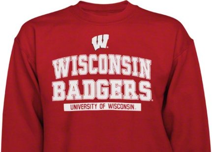 A Wisconsin Badgers sweatshirt A Wisconsin Badgers sweatshirt