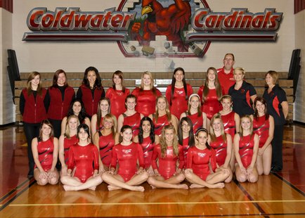 Coldwater Gymnastics courtesy of Coldwater Community Schools Coldwater Gymnastics courtesy of Coldwater Community Schools