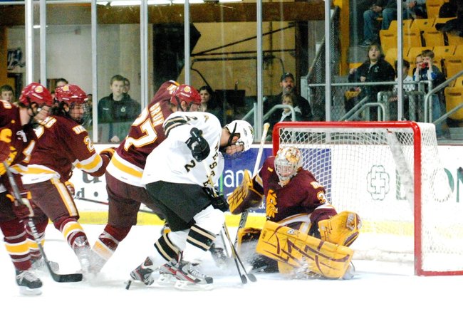 The #8 Broncos host #1 Minnesota-Duluth, 01/06/12. The Bulldogs prevailed 4-1. Photos by Sean Patrick Duross.