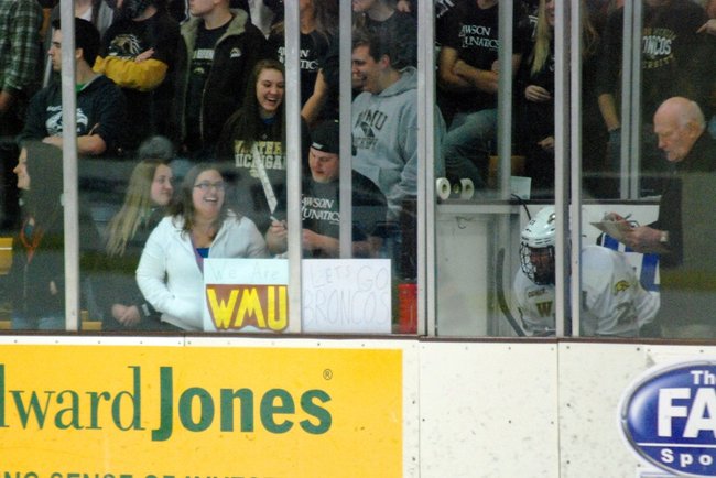 The #8 Broncos host #1 Minnesota-Duluth, 01/06/12. The Bulldogs prevailed 4-1. Photos by Sean Patrick Duross.