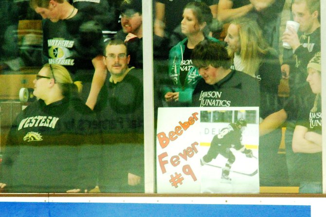 The #8 Broncos host #1 Minnesota-Duluth, 01/06/12. The Bulldogs prevailed 4-1. Photos by Sean Patrick Duross.