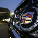 Vehicles for sale are parked at a Cadillac dealer in Sherman Oaks Vehicles for sale are parked at a Cadillac dealer in Sherman Oaks