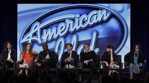 Hosts, producers and executives of "American Idol" take part in a panel session at the FOX Winter TCA Press Tour in Pasadena Hosts, producers and executives of "American Idol" take part in a panel session at the FOX Winter TCA Press Tour in Pasadena