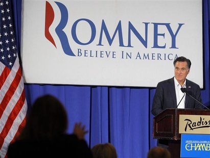 Republican presidential candidate and former Massachusetts Governor Mitt Romney listens to a question from UAW representative Julie Kushner Republican presidential candidate and former Massachusetts Governor Mitt Romney listens to a question from UAW representative Julie Kushner