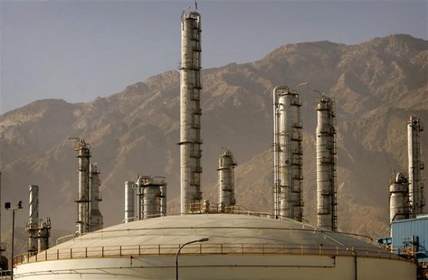 View of petrochemical complex in Assaluyeh seaport at Persian Gulf View of petrochemical complex in Assaluyeh seaport at Persian Gulf