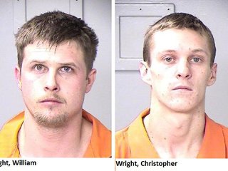 William Wright (left) Christopher Wright (right)