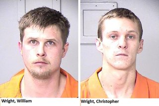 William Wright (left) Christopher Wright (right)