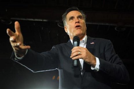 Republican presidential candidate and former Massachusetts Governor Mitt Romney speaks at a campaign rally in Columbia Republican presidential candidate and former Massachusetts Governor Mitt Romney speaks at a campaign rally in Columbia