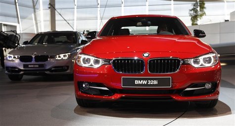 BMW 328i is pictured during world premiere of company's new 3 series in Munich BMW 328i is pictured during world premiere of company's new 3 series in Munich