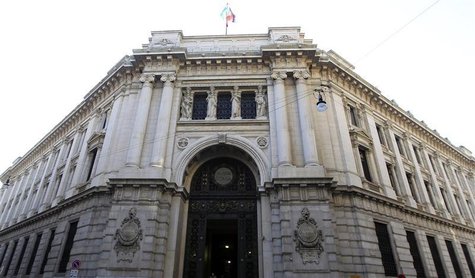 The Bank of Italy building is seen downtown Milan The Bank of Italy building is seen downtown Milan