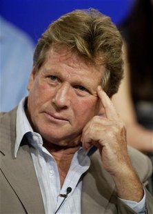 Actor Ryan O'Neal discuss his new romantic drama series "Miss Match" with television critics, during the NBC television network presentation Actor Ryan O'Neal discuss his new romantic drama series "Miss Match" with television critics, during the NBC television network presentation