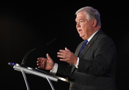 Haley Barbour speaks during the Republican Leadership Conference in New Orleans Haley Barbour speaks during the Republican Leadership Conference in New Orleans