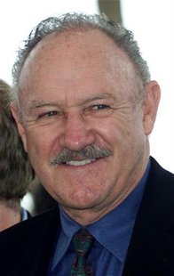 AMERICAN ACTOR GENE HACKMAN LAUGHS AT CANNES FILM FESTIVAL. AMERICAN ACTOR GENE HACKMAN LAUGHS AT CANNES FILM FESTIVAL.