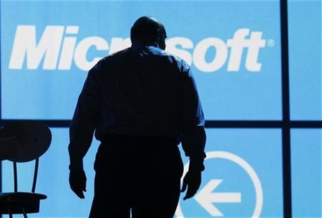Microsoft CEO Steve Ballmer leaves the stage after the last opening Microsoft keynote at the Consumer Electronics Show opening in Las Vegas Microsoft CEO Steve Ballmer leaves the stage after the last opening Microsoft keynote at the Consumer Electronics Show opening in Las Vegas