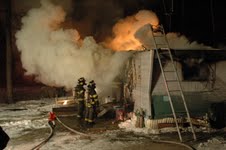 Mobile Home Fire Mobile Home Fire