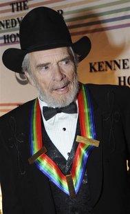 File photo of Haggard arriving on the red carpet for the Kennedy Center Honors at the Kennedy Center in Washington File photo of Haggard arriving on the red carpet for the Kennedy Center Honors at the Kennedy Center in Washington