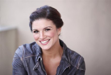 MMA fighter and actress Gina Carano poses for a portrait while promoting the film "Haywire" in Beverly Hills MMA fighter and actress Gina Carano poses for a portrait while promoting the film "Haywire" in Beverly Hills