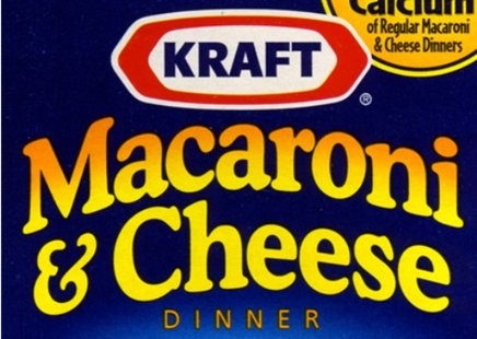Kraft Macaroni & Cheese box Kraft Macaroni & Cheese box