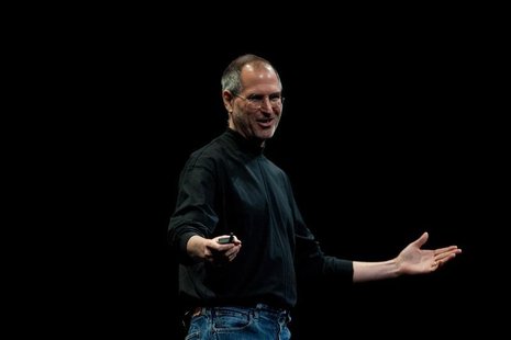 Steve Jobs, Apple's Chief Executive Officer, speaks at the company's World Wide Developers Conference in San Francisco Steve Jobs, Apple's Chief Executive Officer, speaks at the company's World Wide Developers Conference in San Francisco