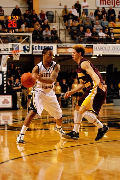 The Broncos down the Chippewas 64-61 at University Arena - 01/21/12. Photos by Sean Patrick Duross.