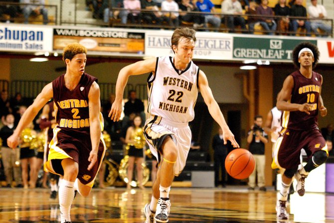 The Broncos down the Chippewas 64-61 at University Arena - 01/21/12. Photos by Sean Patrick Duross.