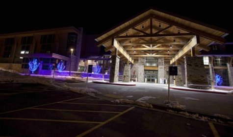 A view of the Park City Regional Medical Center where actor Tracy Morgan was transported to after collapsing at the Spotlight Initiative Awa A view of the Park City Regional Medical Center where actor Tracy Morgan was transported to after collapsing at the Spotlight Initiative Awa