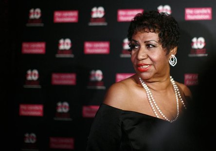Singer Aretha Franklin arrives at the Candie's Foundation 10th anniversary Event to Prevent benefit New York Singer Aretha Franklin arrives at the Candie's Foundation 10th anniversary Event to Prevent benefit New York