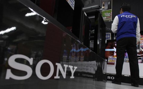 Sony Corp's logo is pictured at an electronics store in Tokyo Sony Corp's logo is pictured at an electronics store in Tokyo