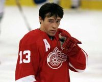 Detroit Red Wings center Pavel Datsyuk. REUTERS/Rebecca Cook