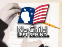 No Child Left Behind graphic