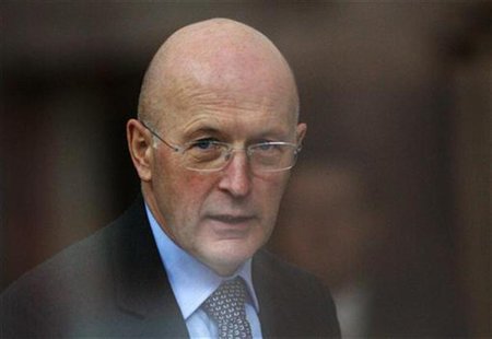 RBS Chairman Sir Philip Hampton rides an escalator before the start of the the company's annual general meeting in Edinburgh RBS Chairman Sir Philip Hampton rides an escalator before the start of the the company's annual general meeting in Edinburgh